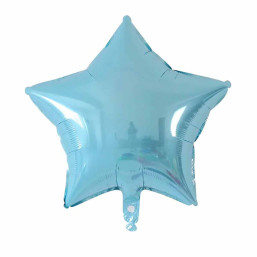 Foil Balloon - Star - Blue